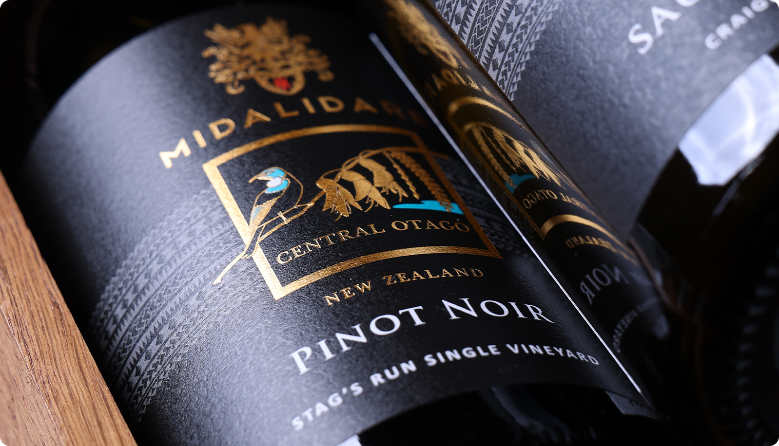 Midalidare NZ Central Otago Single Vineyard Stags Run Pinot Noir