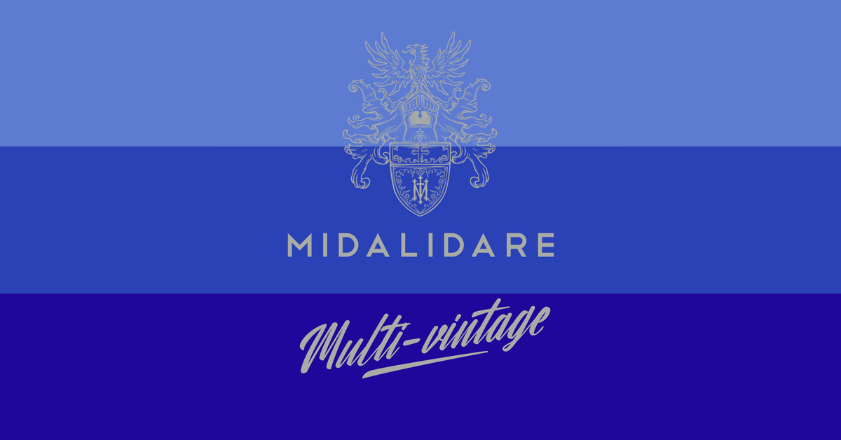 Midalidare Multi-vintage label