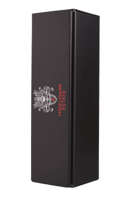 Chest cardboard wine gift box for Magnum bottle 1.5 L