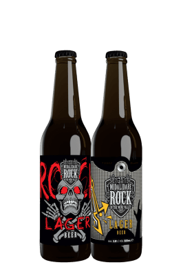 Beer Midalidare Rock Lager, 12*0.5 L