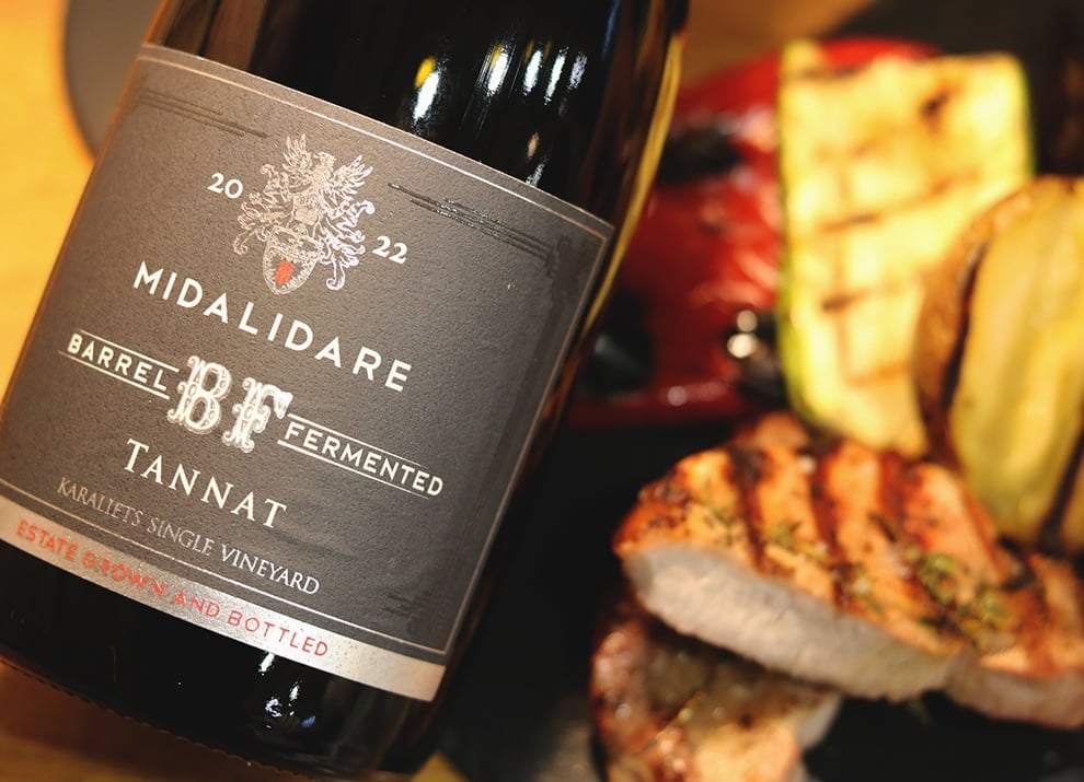 Midalidare’s Grape Varieties: Tannat wine & dine