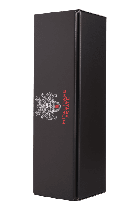 Chest cardboard wine gift box for Magnum bottle 1.5 L