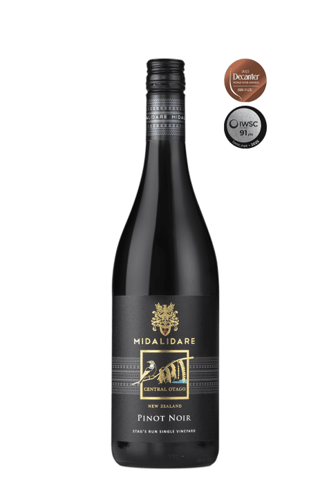 Midalidare New Zealand Central Otago Stag's Run Pinot Noir, 0.75 L