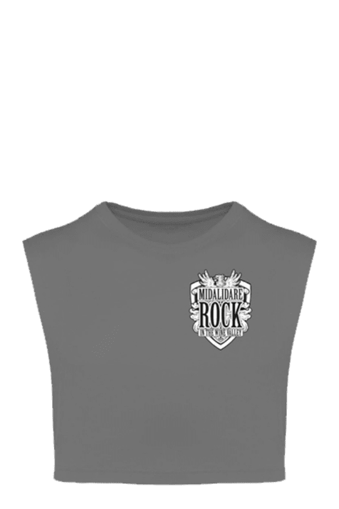 Women's Top Midalidare Rock "Grey"