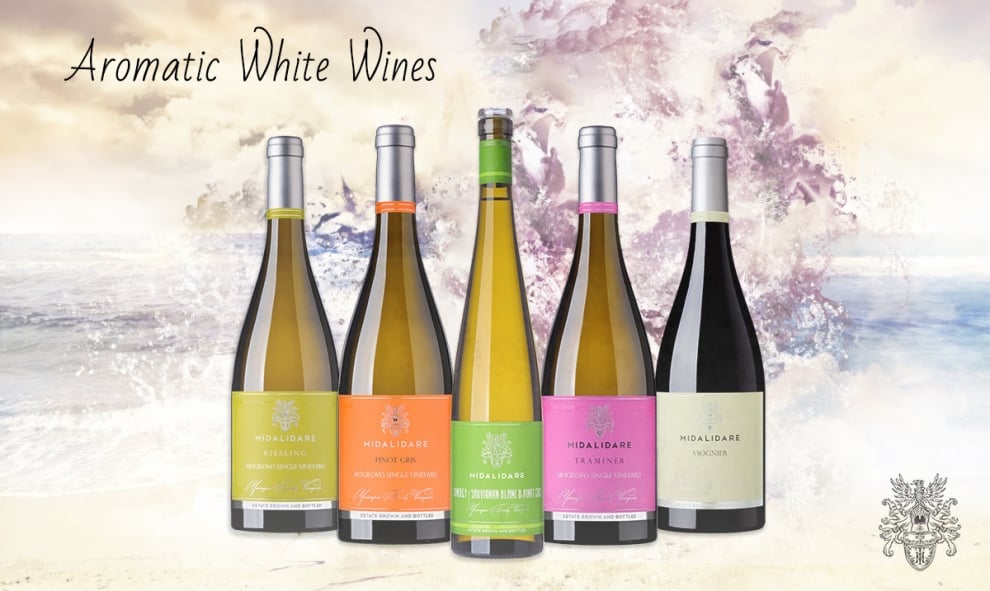 Aromatic white grapes