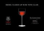 Flared Lip Rose Glass